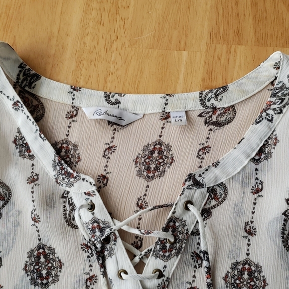 Boho paisley printed top - Picture 4 of 7